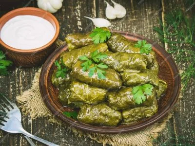 دلمه گوشت در طبیعت