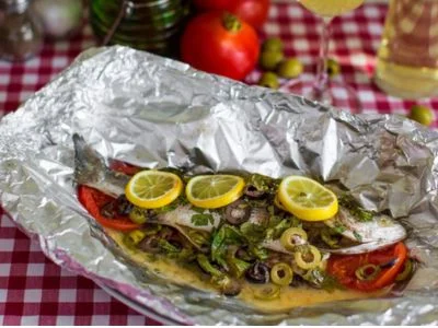 پختن گوشت در ورقه آلومینیوم 