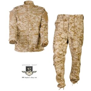ست تاکتیکال یقه عملیاتی دیجیتال خاکی