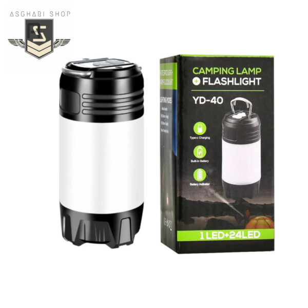 چراغ‌ آویز چادری فانوسی مدل YD-40
