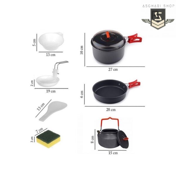 ست ظروف اسنوهاک مدل SN-D55