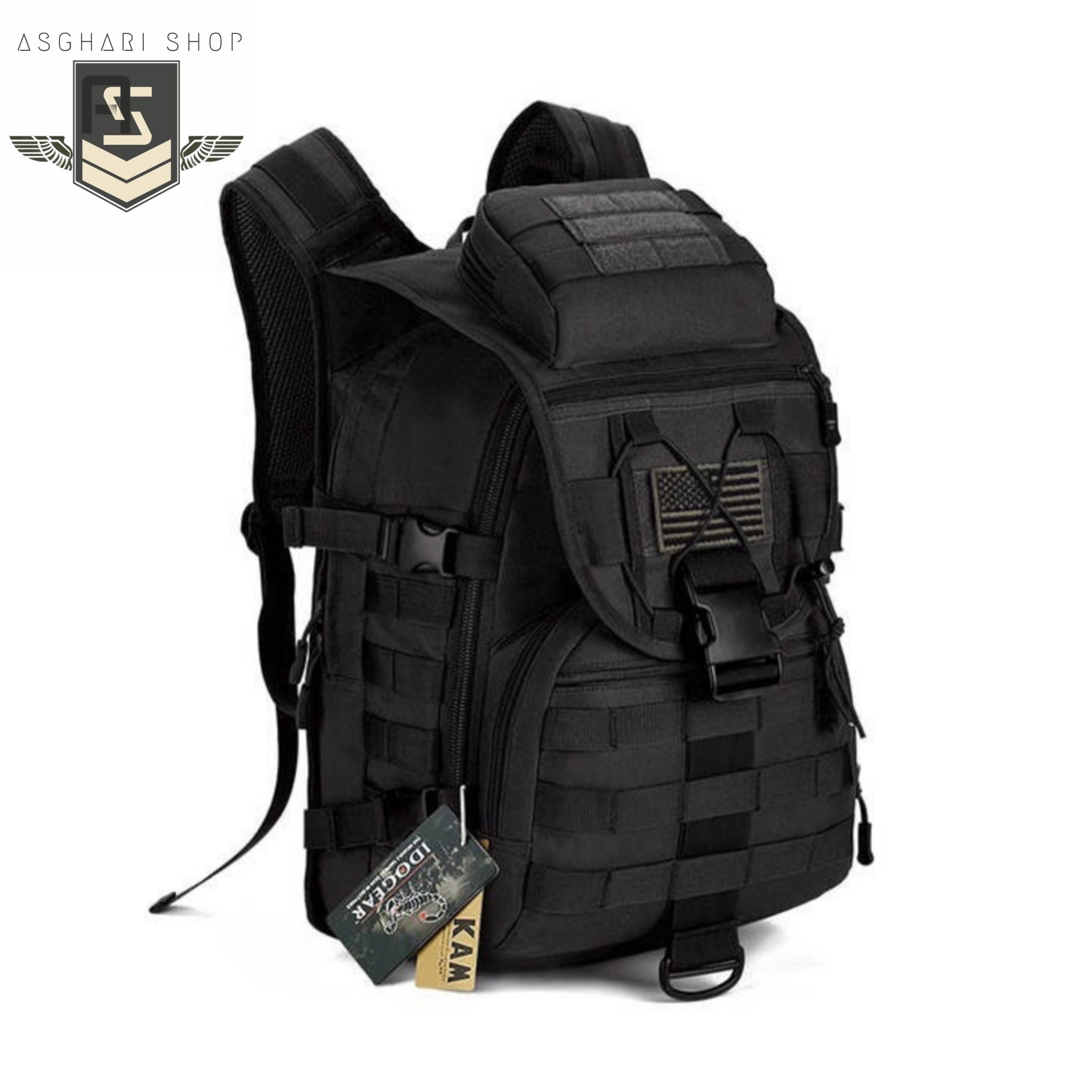 کوله تاکتیکال سگک بزرگ 5 کوله تاکتیکال سگک بزرگ