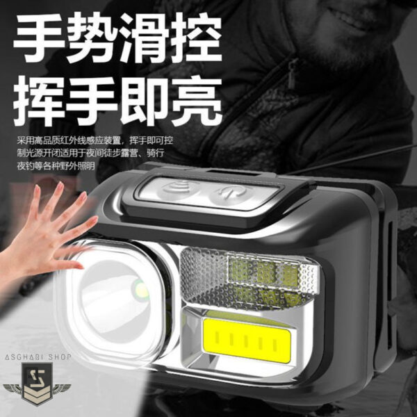 هدلایت سنسوردار مدل CY-2089