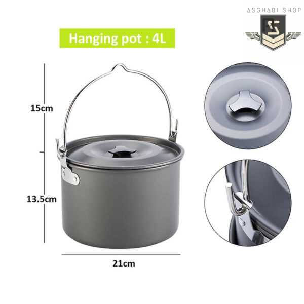 ست ظروف سفری مدل DS-700