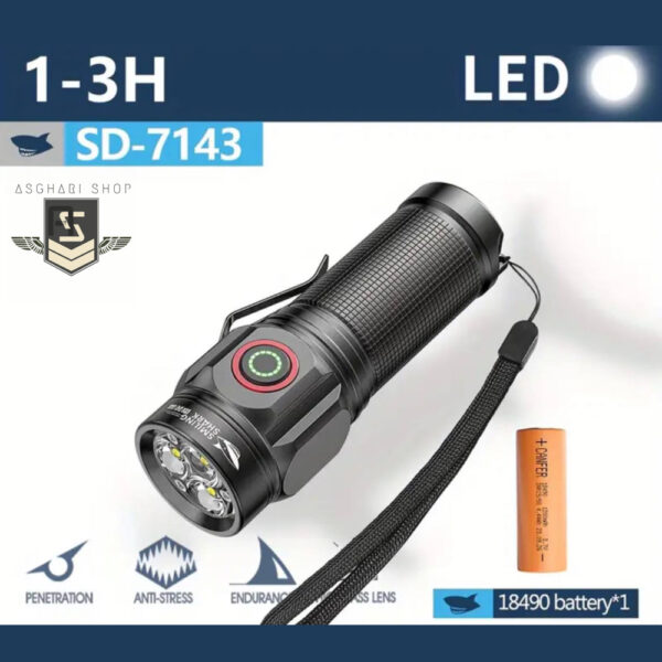 چراغ قوه مینی اورجینال مدل W-5182