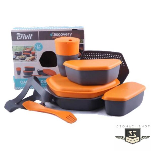 ست ظروف هشت تکه Crivit