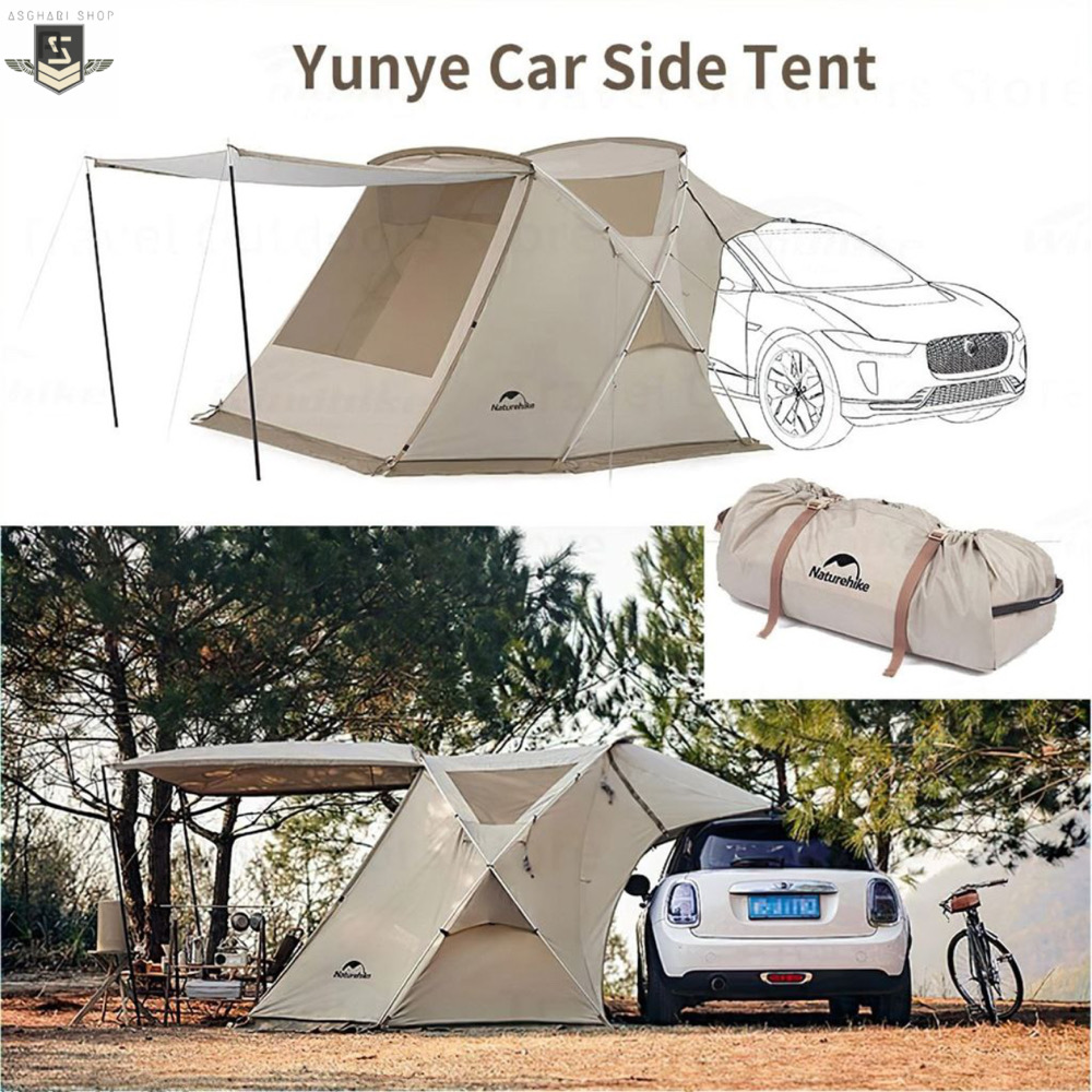 چادر کنار ماشین نیچرهایک 5 چادر کنار ماشین نیچرهایک