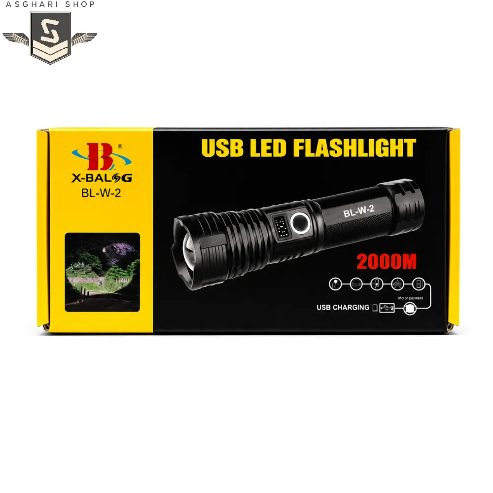 چراغ قوه X-BALOG مدل BL-W-2 7 چراغ قوه X-BALOG مدل BL-W-2